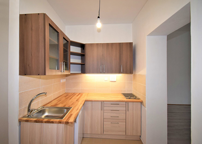 detail na kuchyň a otevřený prostor